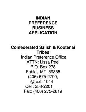 cskt indian preference office